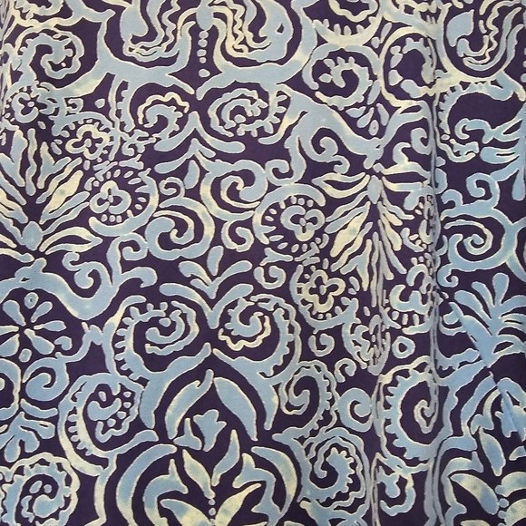 J McLaughlin Catalina Cloth Faux Wrap Side Tie Blue Sleeveless Dress Size Small - Picture 4 of 7